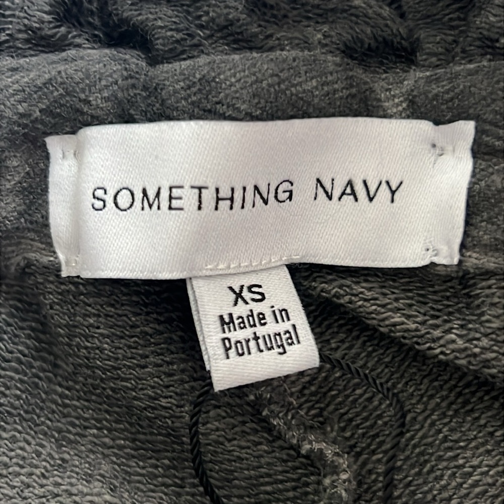 Something Navy Ruffle Waist Sweatpants - Picture 8 of 12